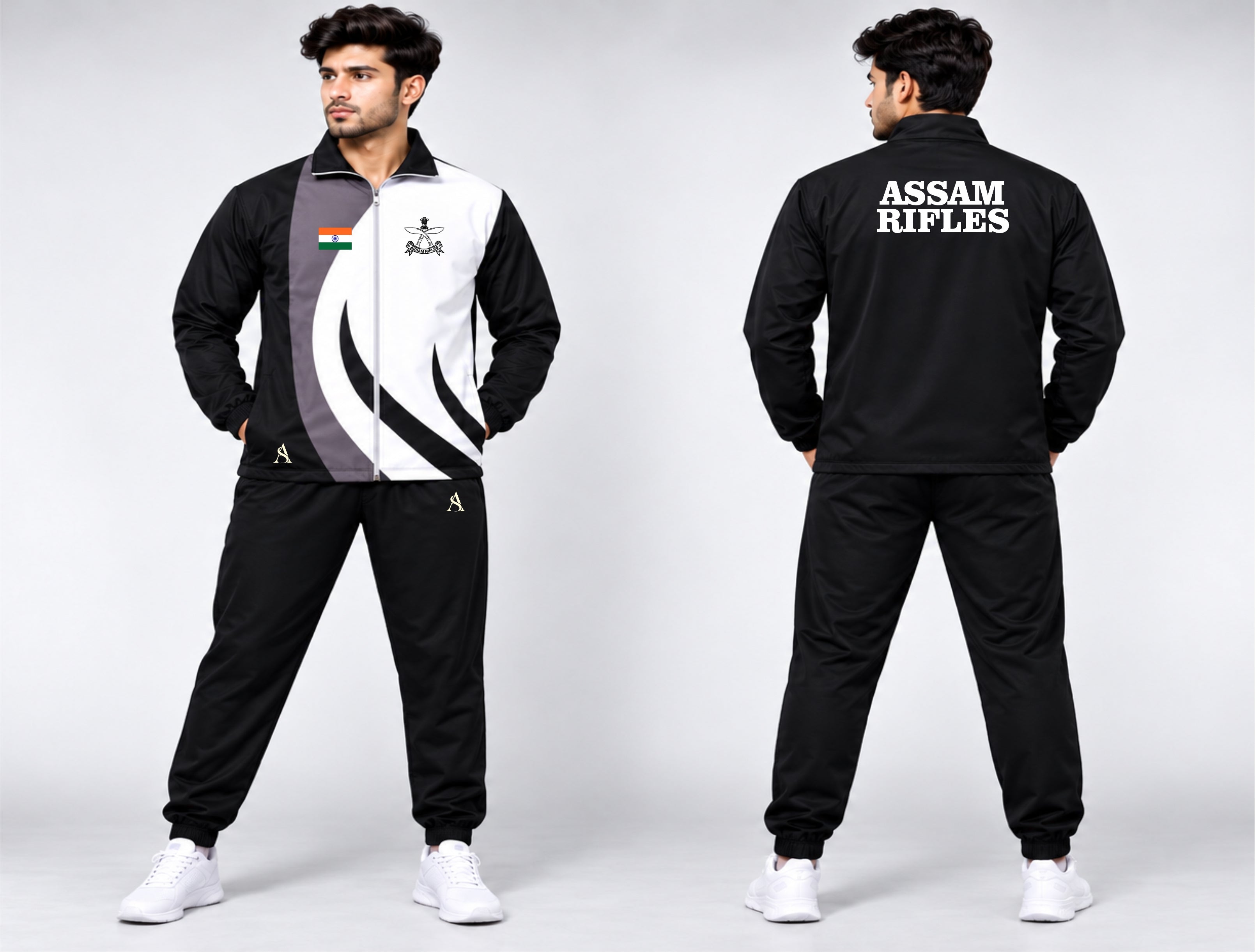 ASSAM RIFLES BLACK GREY