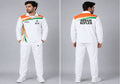 ASSAM RIFLES TRACKSUIT WHITE ORANGE