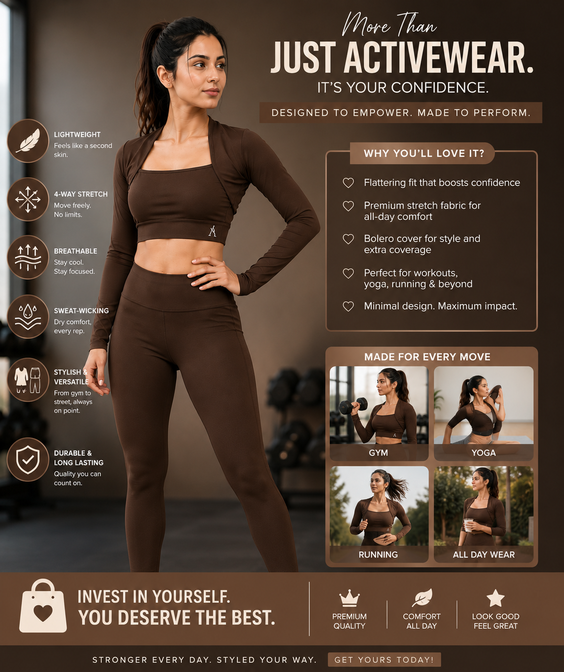 Active crop top AS WOMEN