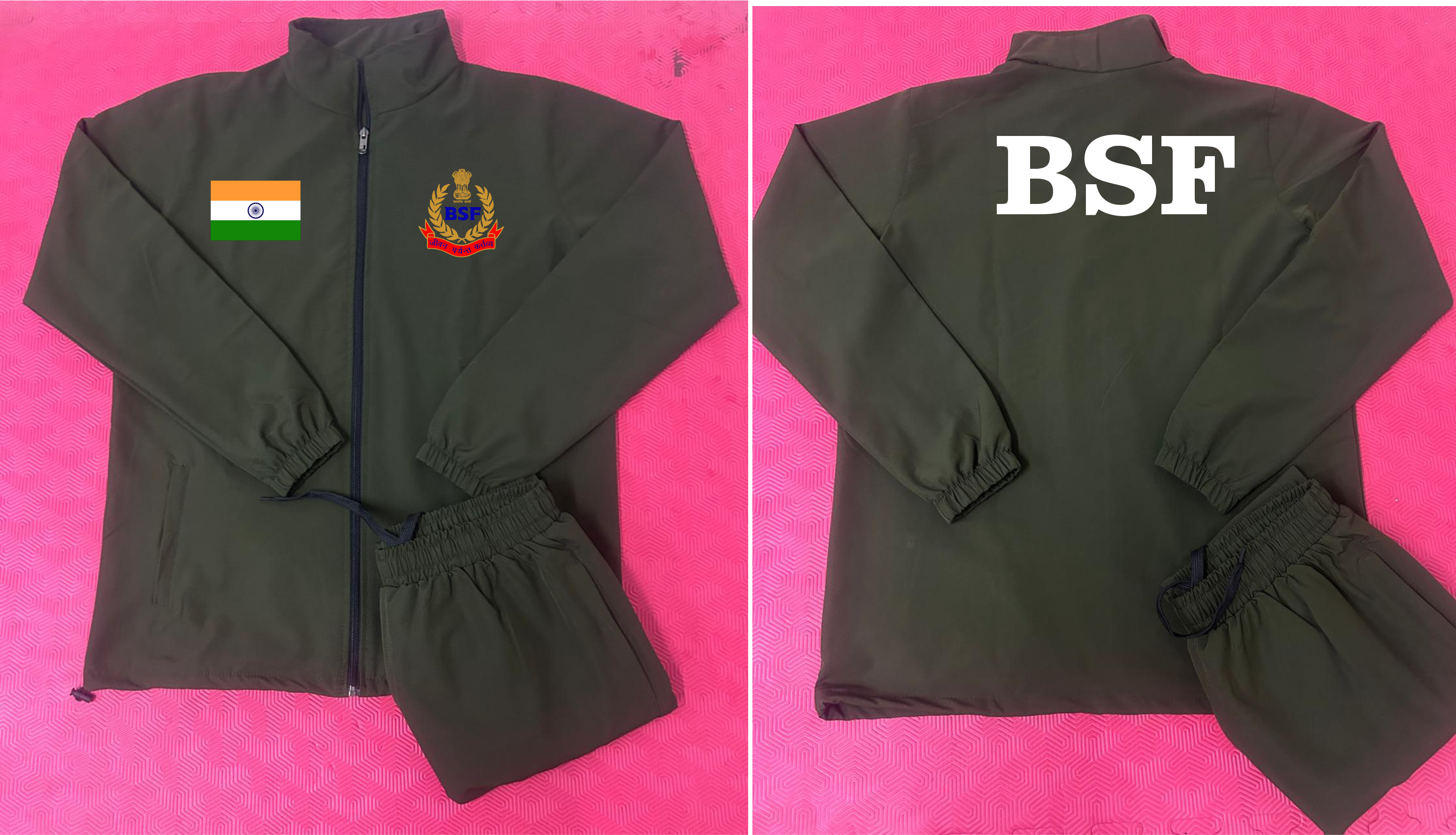 BSF GREEN TRACKSUIT