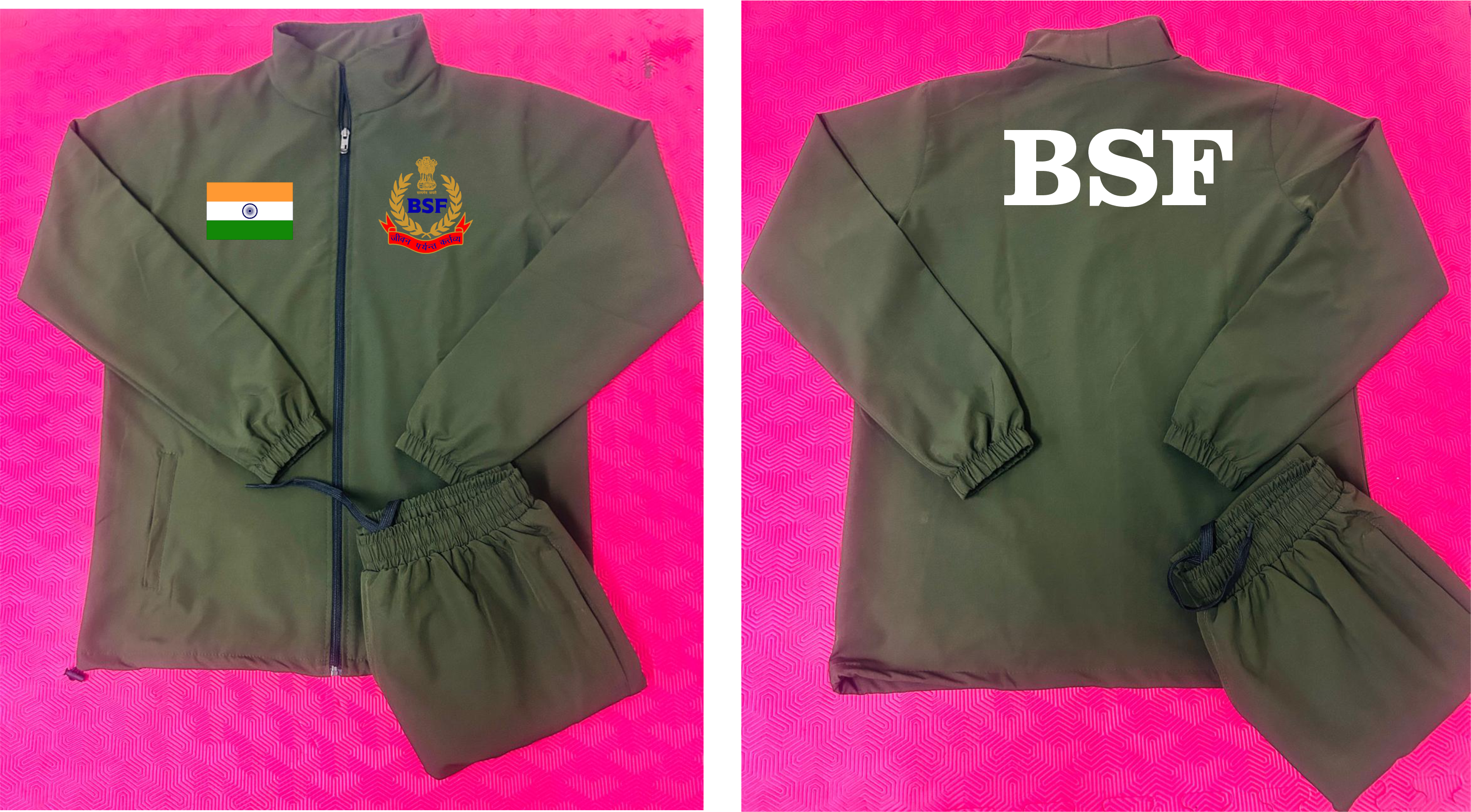 BSF TRACKSUIT OLIVE ARYAN SPORTS