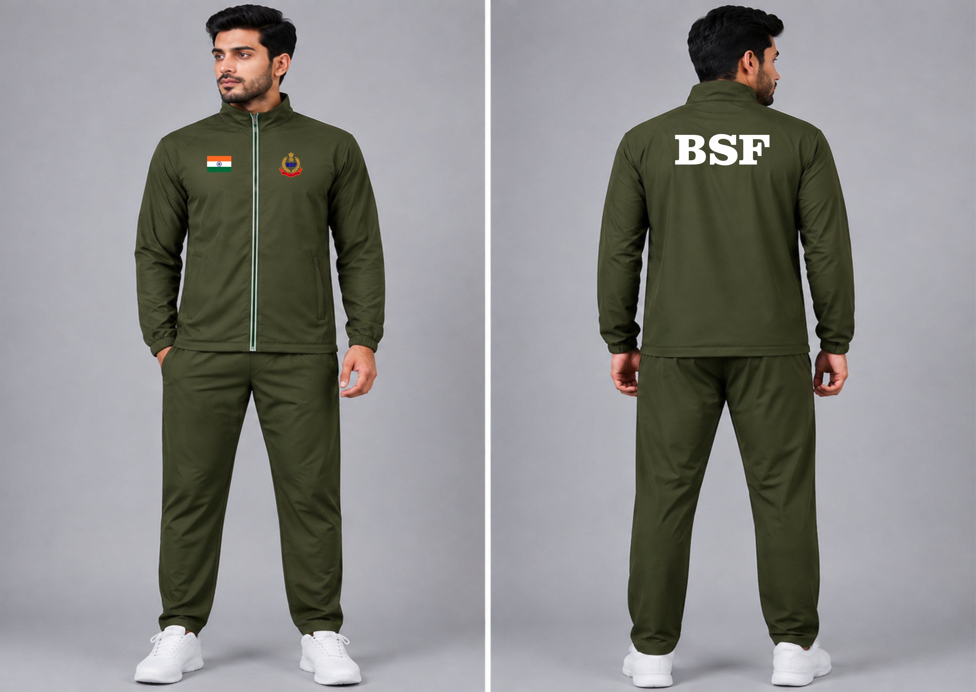 BSF GREEN TRACKSUIT