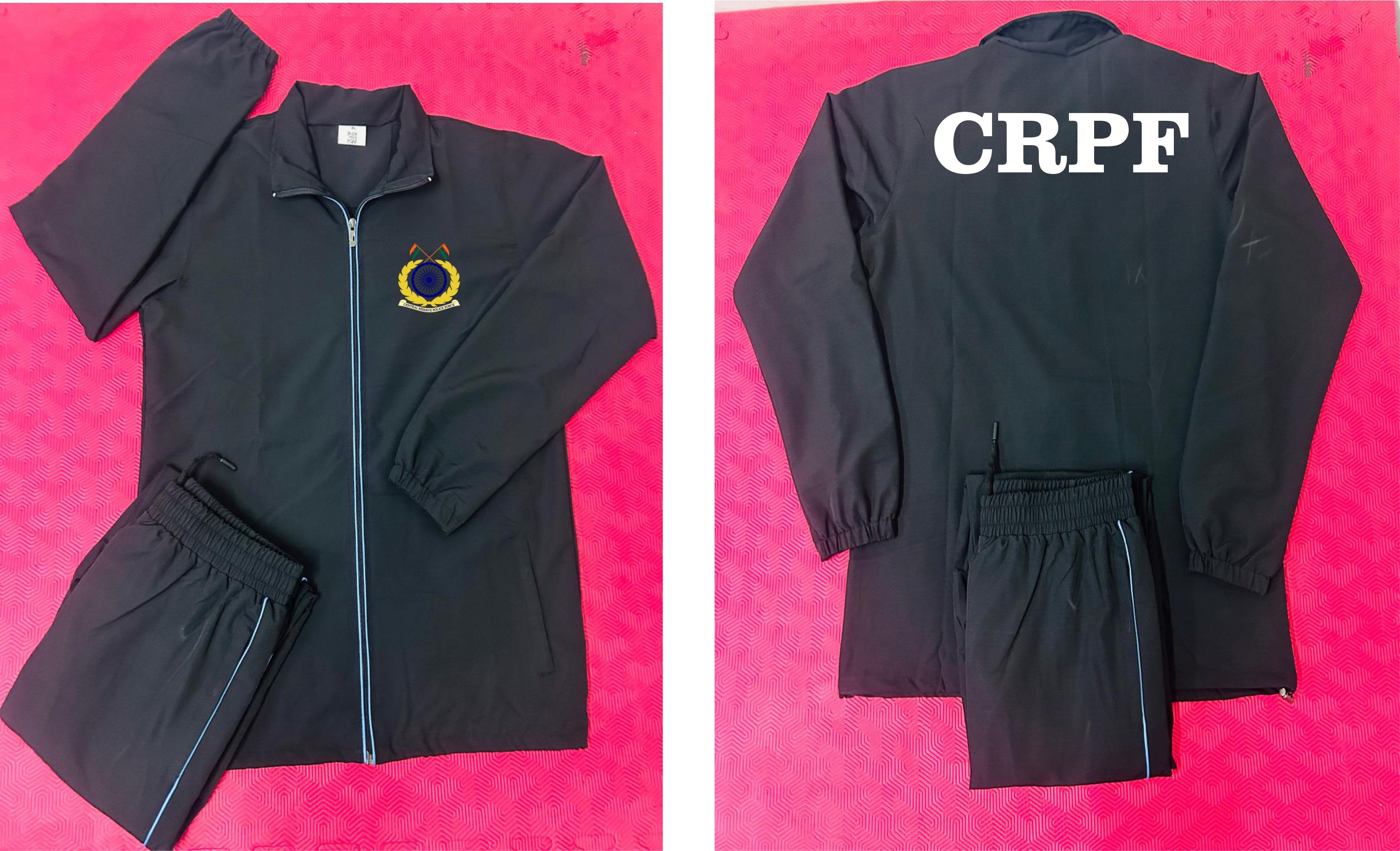 CRPF TRACKSUIT NAVY BLUE ARYAN SPORTS