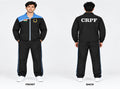 CRPF TRACKSUIT BLACK SKY BLUE