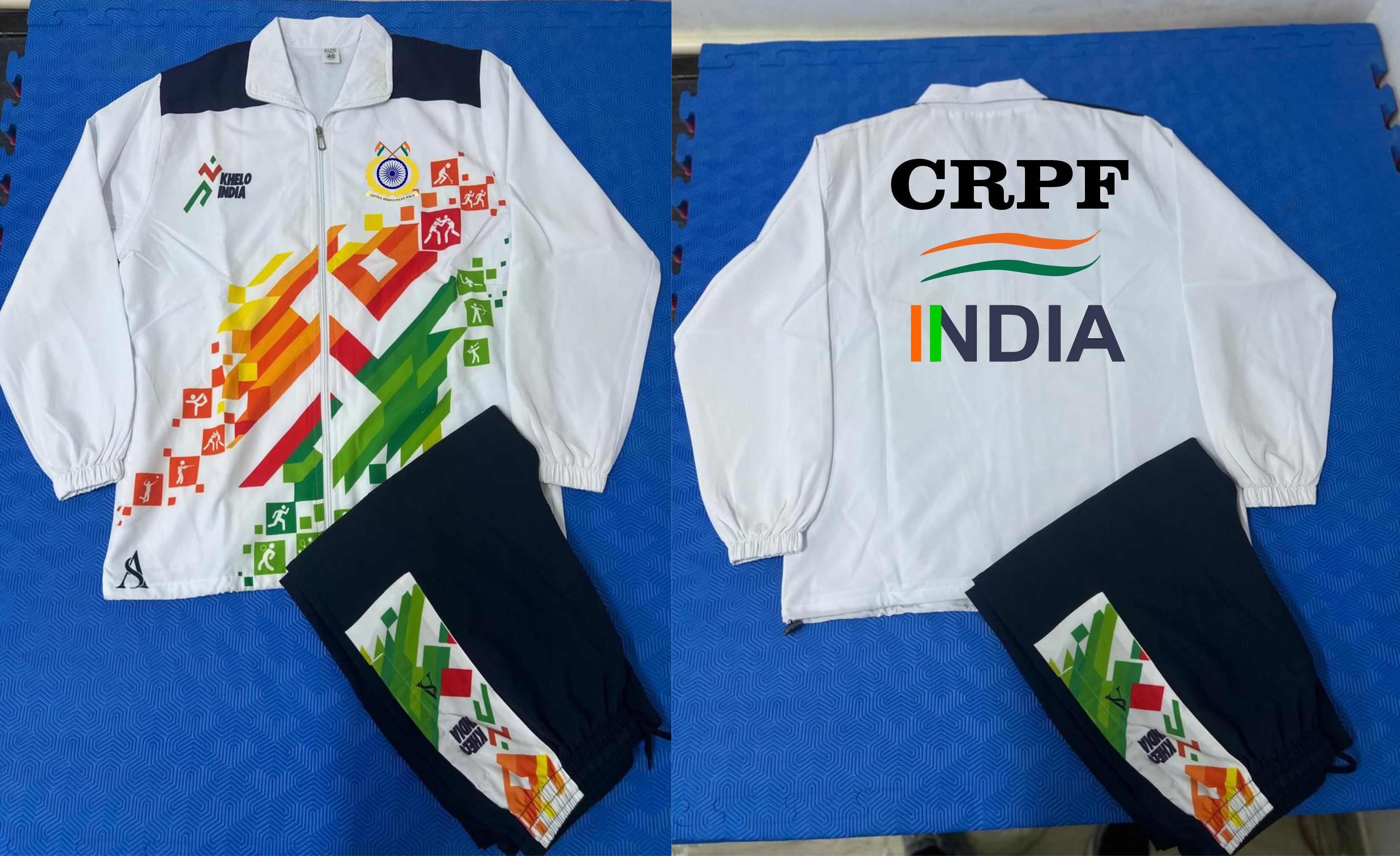 CRPF TRACKSUIT KHELO INDIA TRACKSUIT