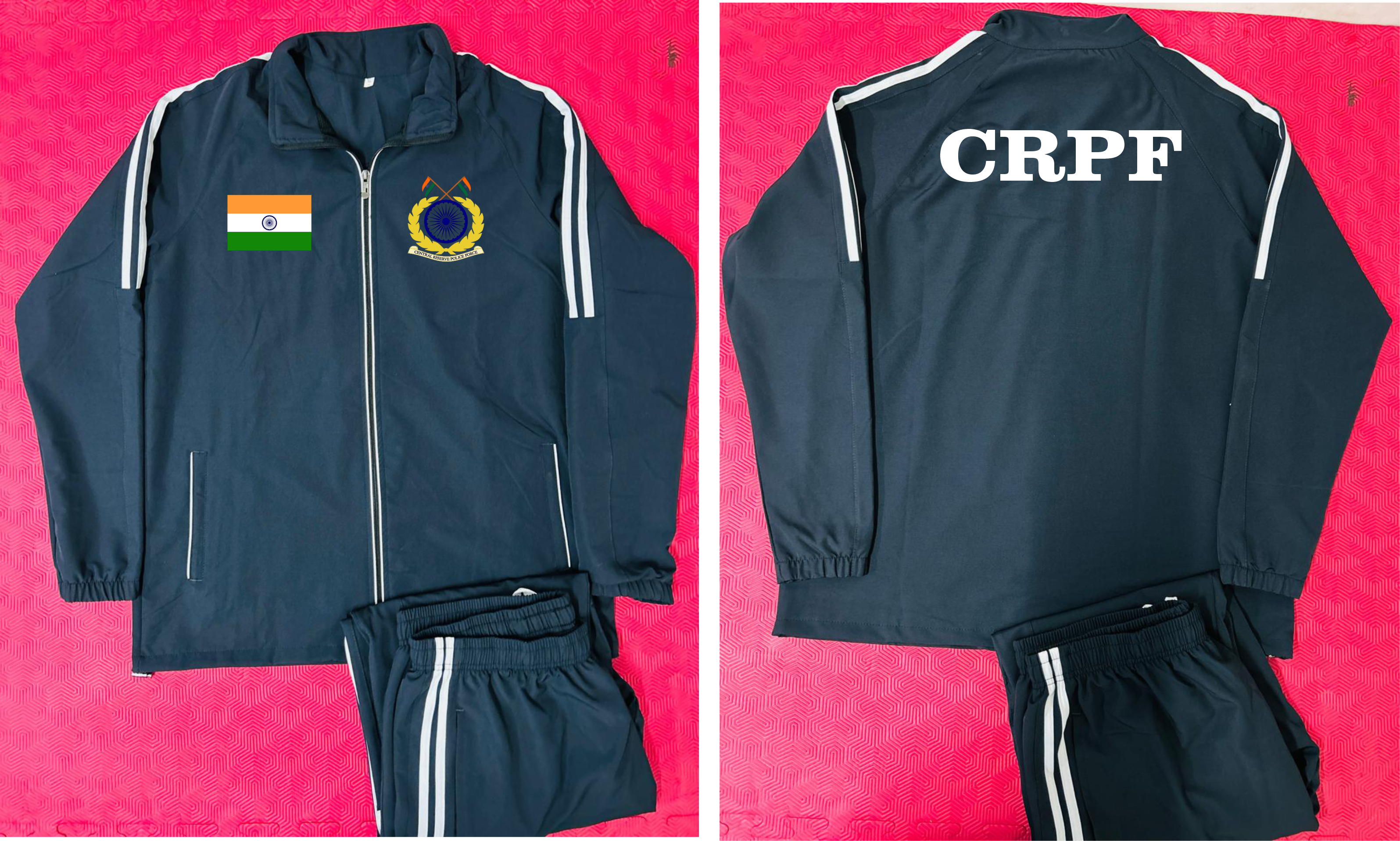 CRPF TRACKSUIT NAVY BLUE ARYAN SPORTS