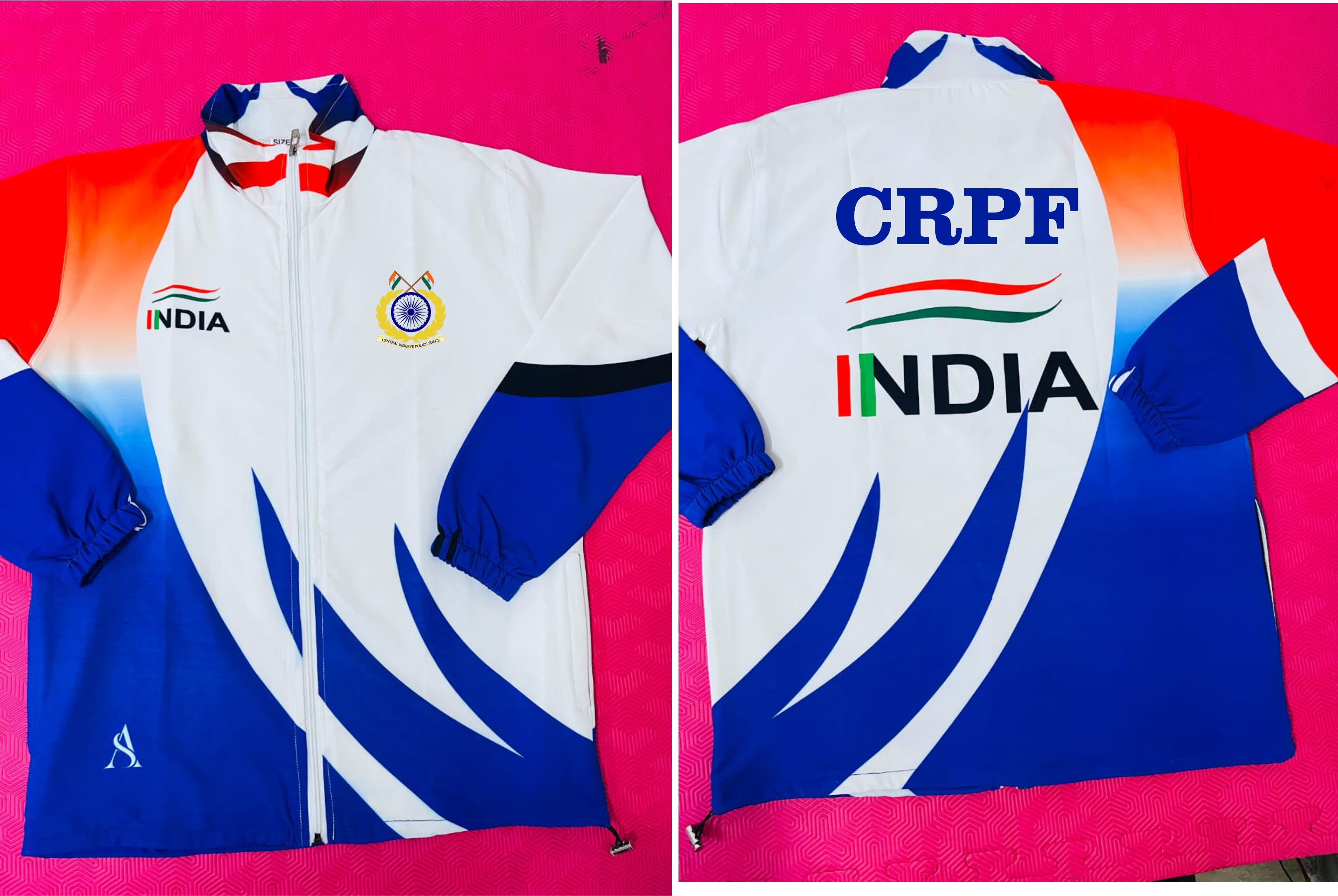 CRPF TRACKSUIT ORANGE