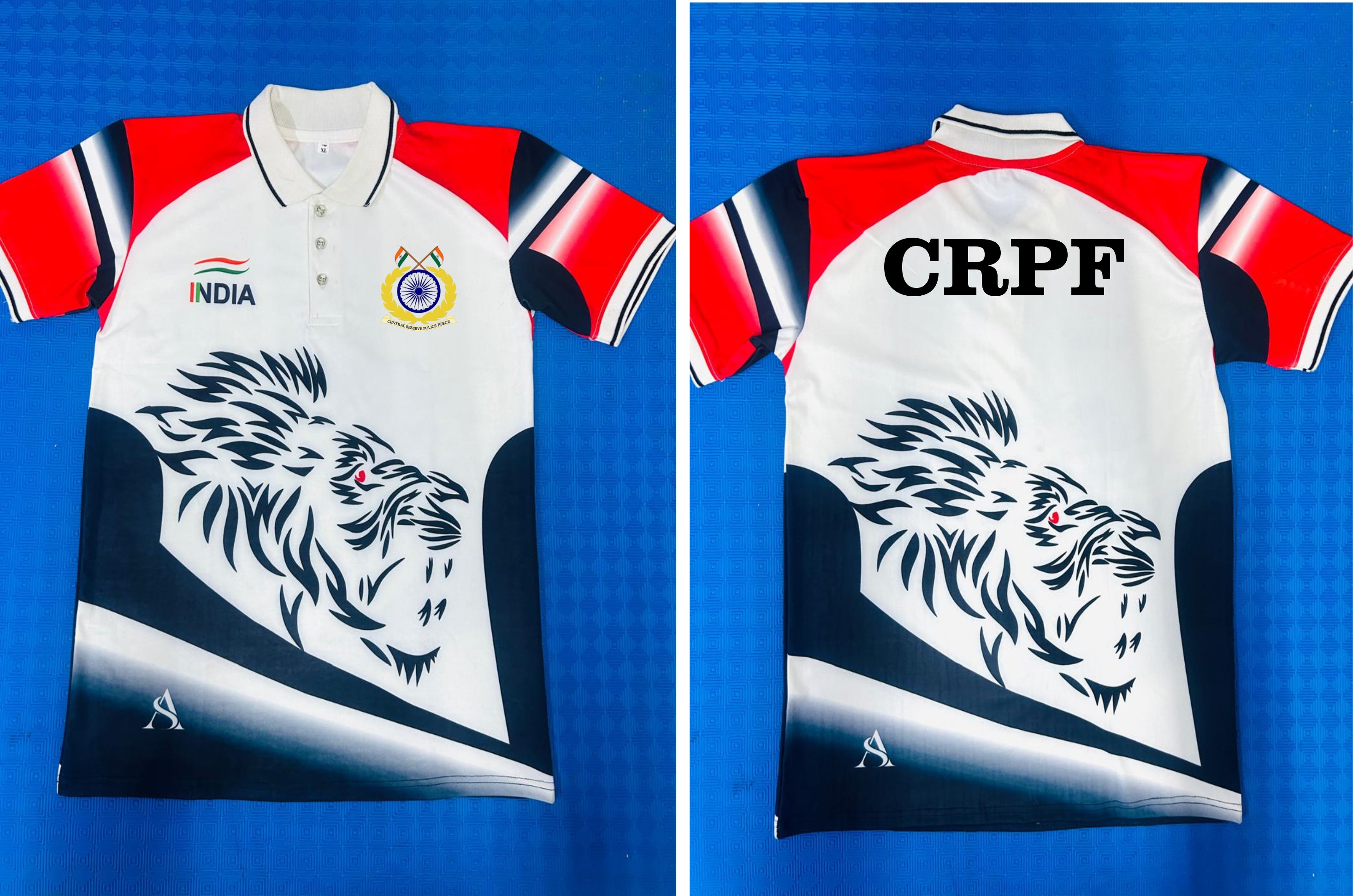 CRPF TSHIRT LION DESIGN