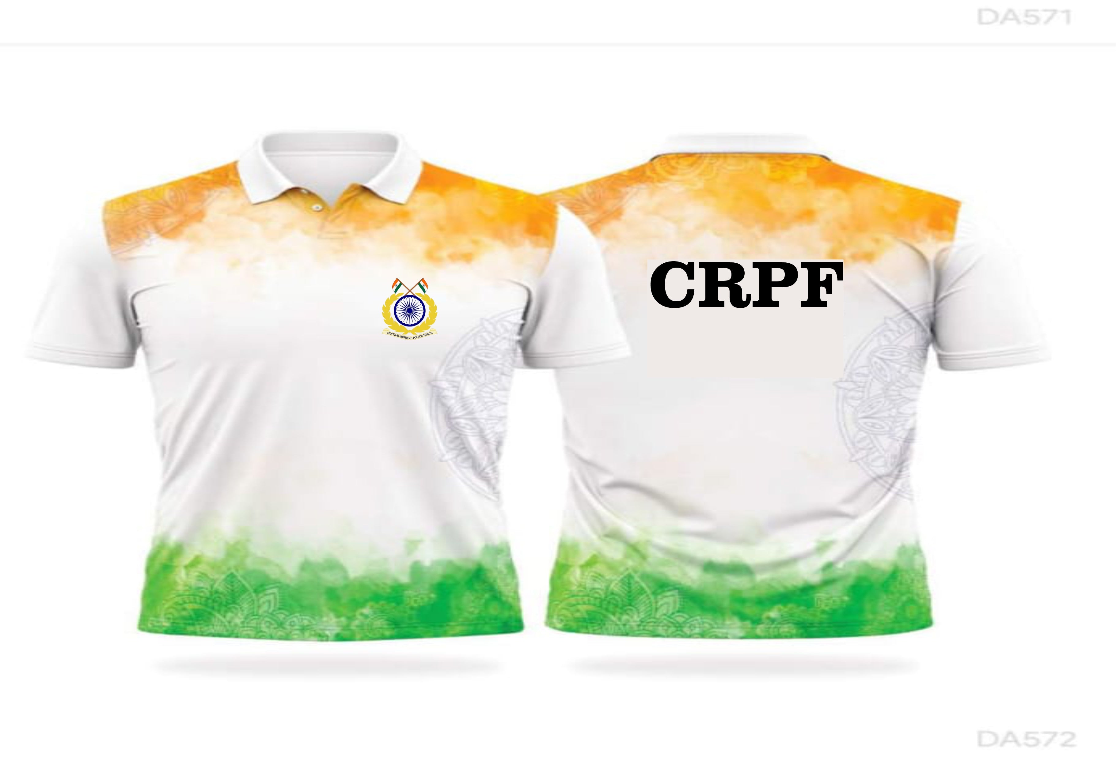 CRPF TSHIRT NEW DESIGH BY ARYAN SPORTS