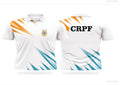 CRPF TSHIRT ORANGE BLUE DESIGN