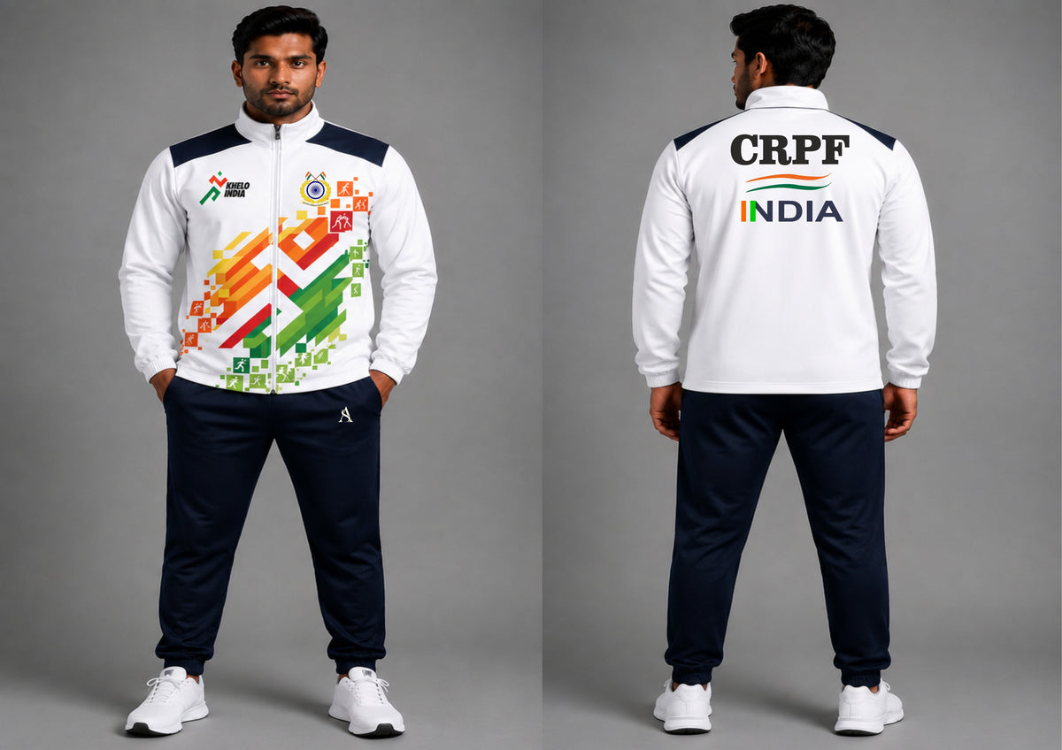 CRPF TRACKSUIT KHELO INDIA TRACKSUIT