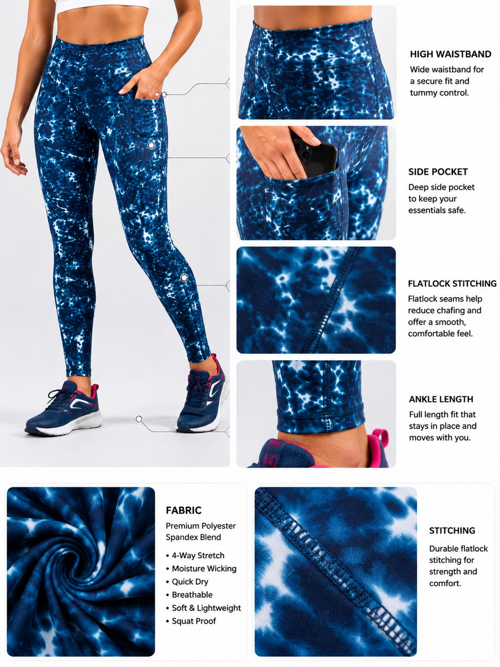 Women’s Printed Performance Jeggings