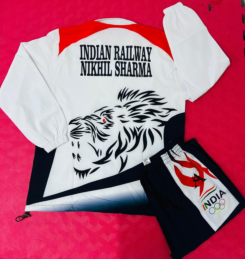 INDIAN RAILWAY TRACKSUIT LION