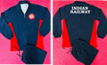 INDIAN RAILWAY TRACKSUIT RED BLUE ARYAN SPORTS