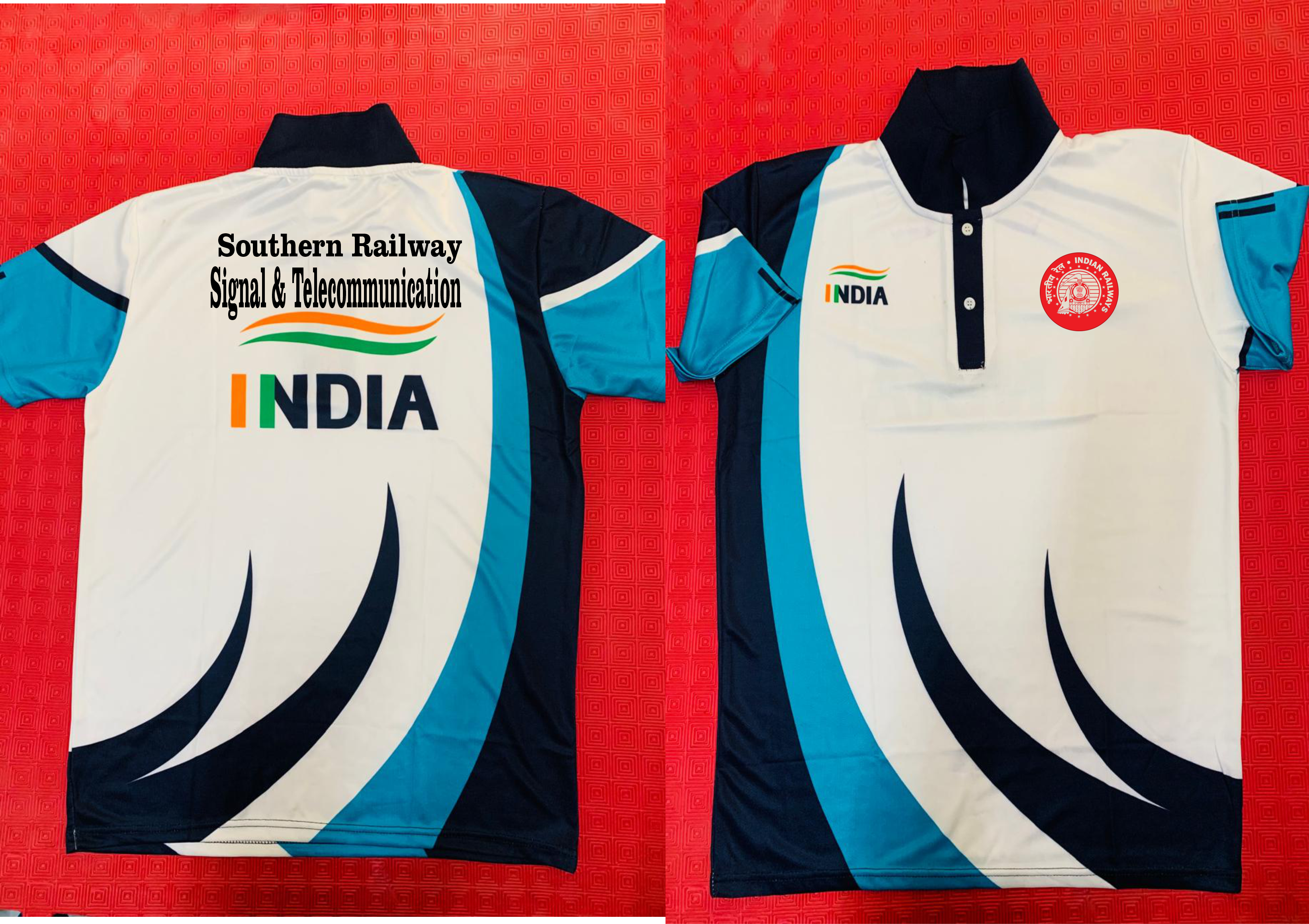INDIAN RAILWAY TSHIRT ARYAN SPORTS