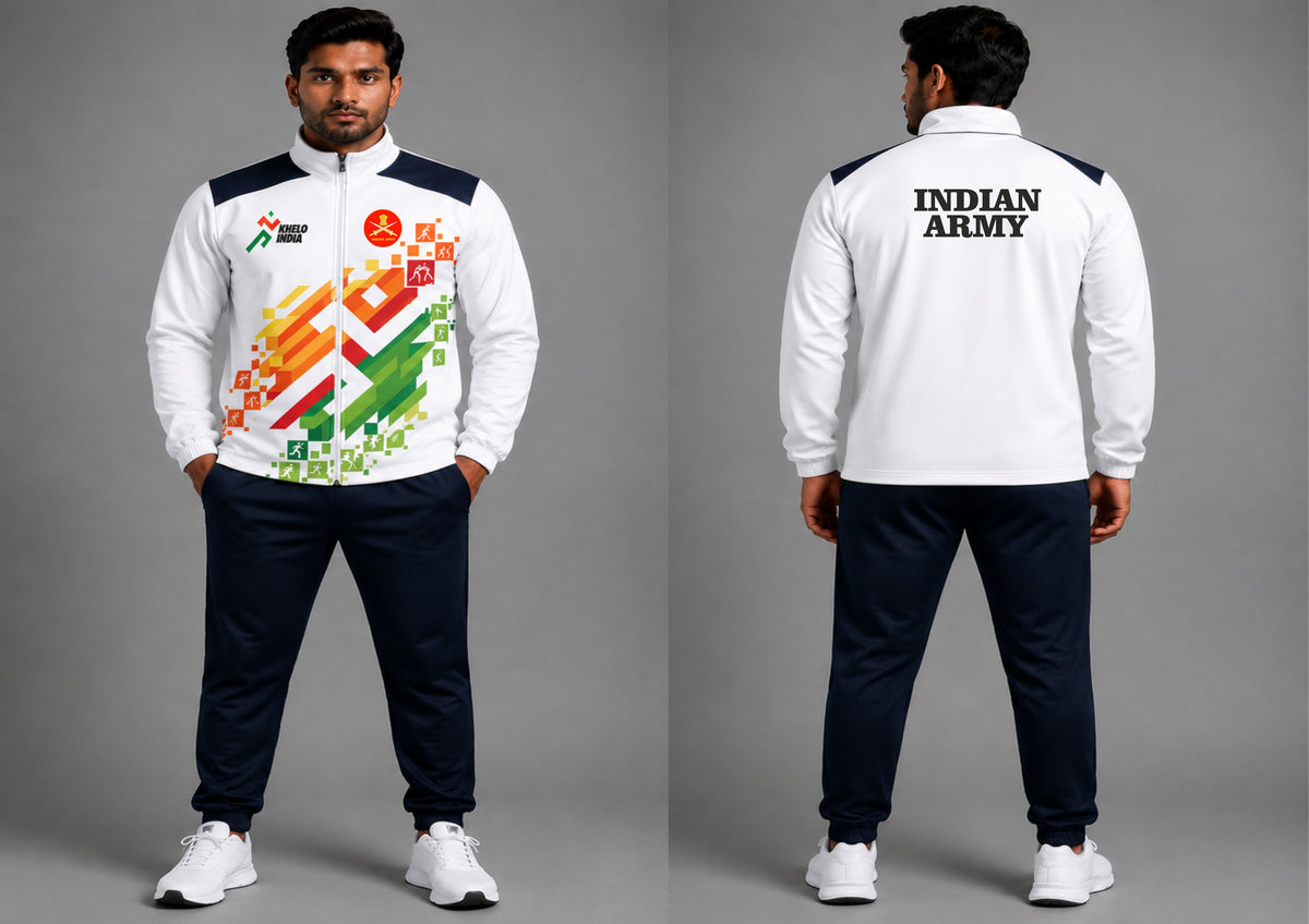 INDIAN ARMY KHELO INDIA TRACKSUIT