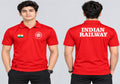 INDIAN RAILWAY RED TSHIRT