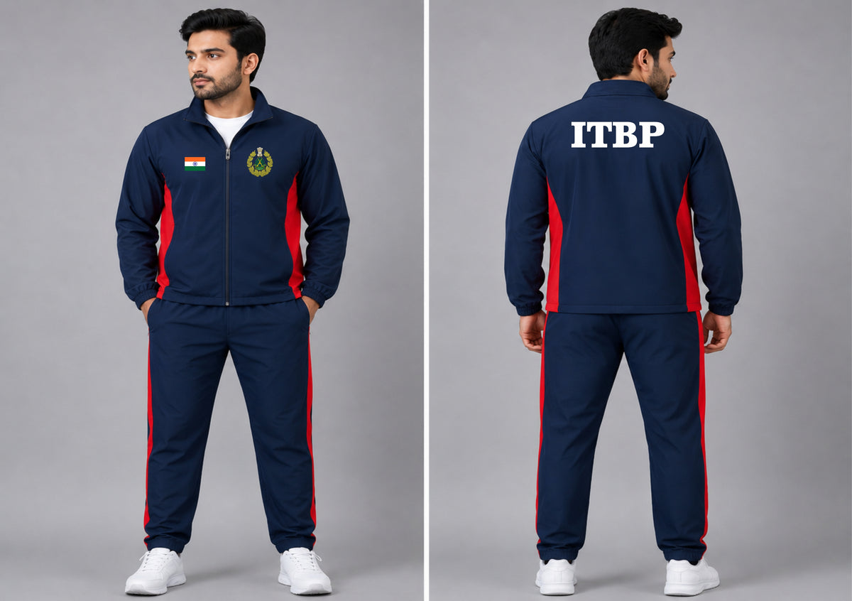 ITBP TRACKSUIT RED ARYAN SPORTS