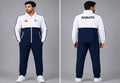 KARATE TRACKSUIT WHITE NAVY BLUE