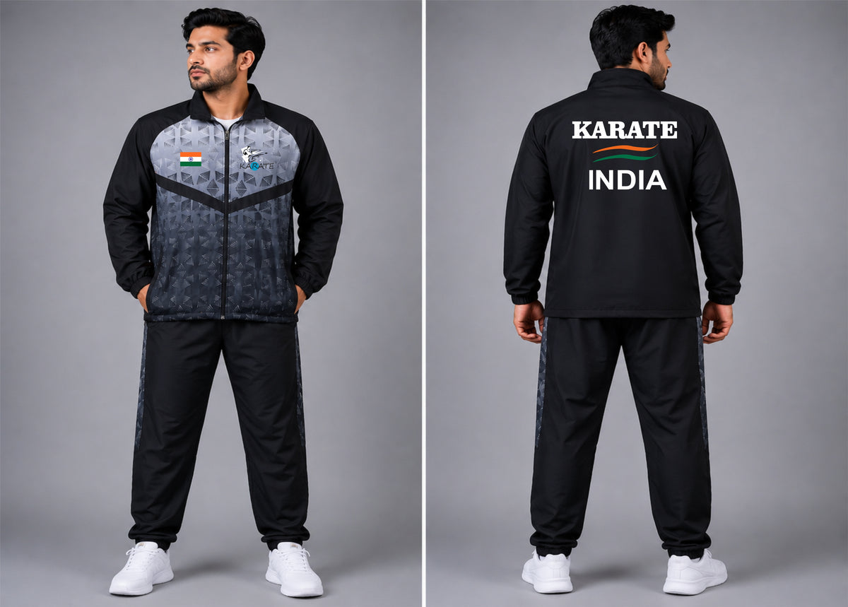 KARATE BLACK DIMOND TRACKSUIT