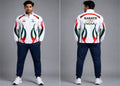 KARATE TRACKSUIT FIRE DESIGN 1