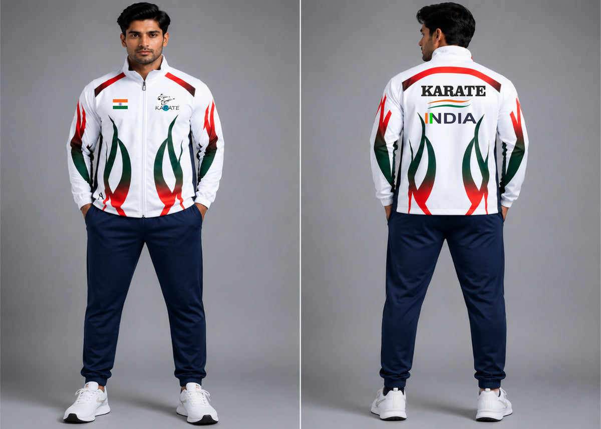KARATE TRACKSUIT FIRE DESIGN 1