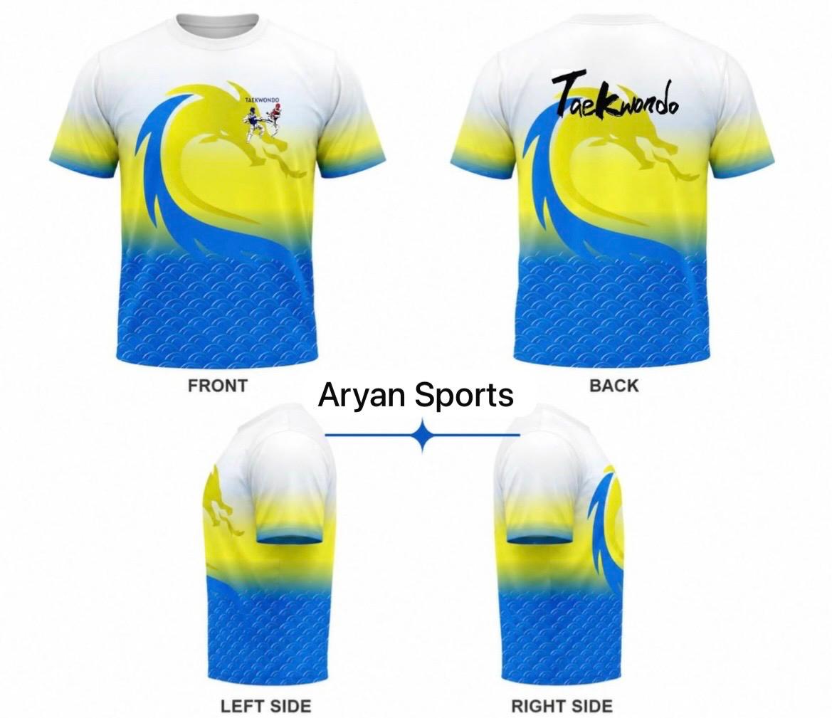 TAEKWONDO TSHIRT BY ARYAN SPORTS BRAND