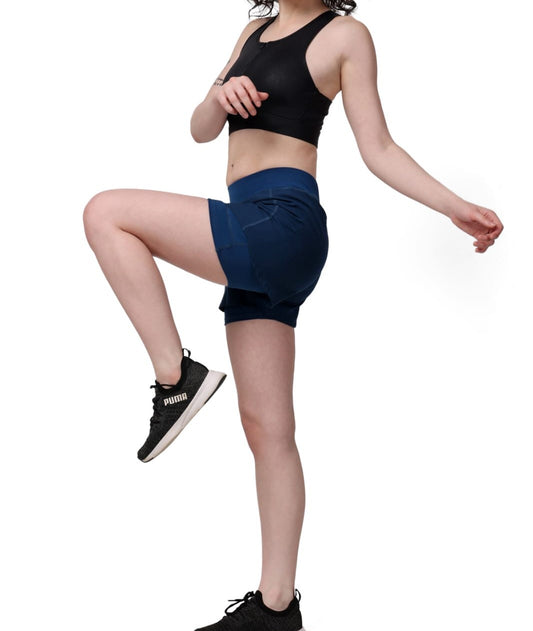 Women Sports wear, Shorts with tighty, Aryan Sports