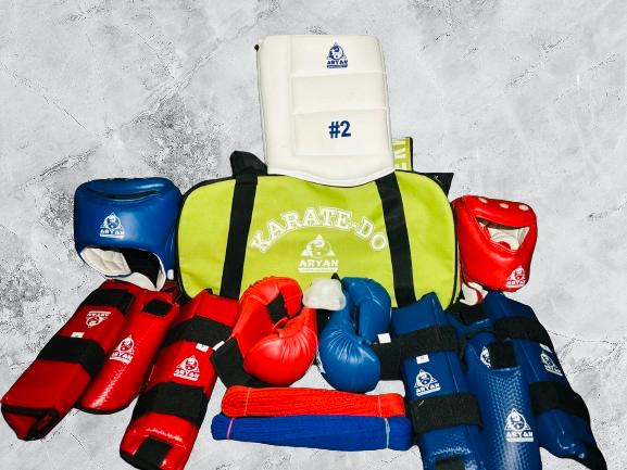 karate fighting kit Aryan sports