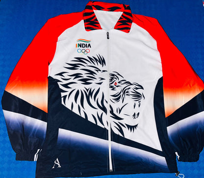 Sports Tracksuit with Tiger Print  ..Aryan Sports