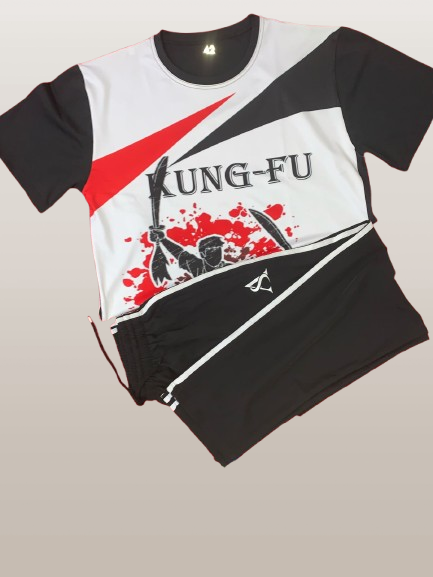 Kungfu Tshirt with Lower  Aryan Sports