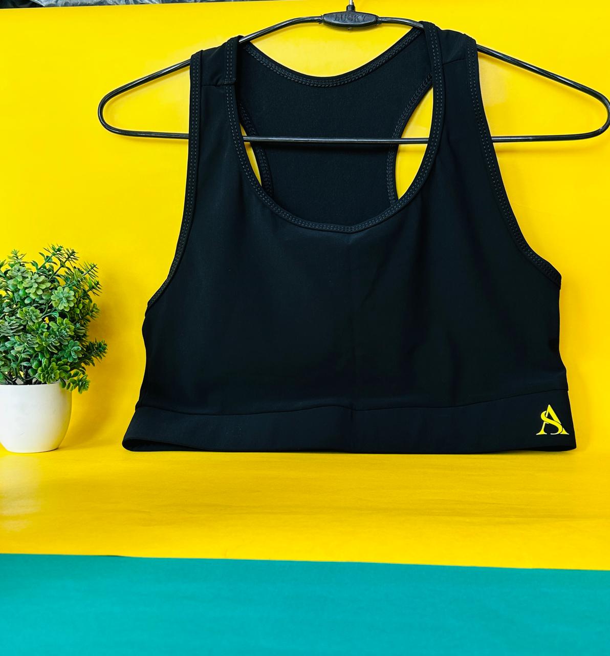 Female Gym Wear .. Racer back Sports Bra