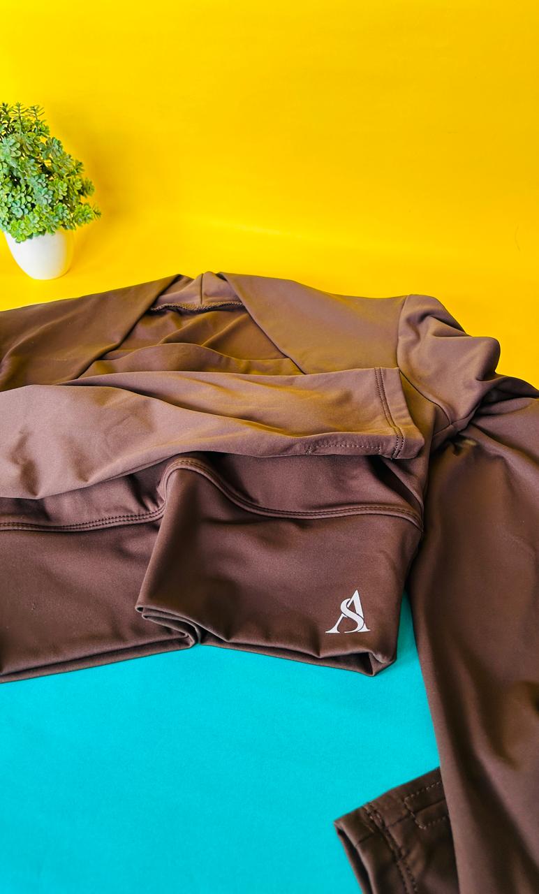 Female Gym Wear ..Long sleeves Sports Crop Top