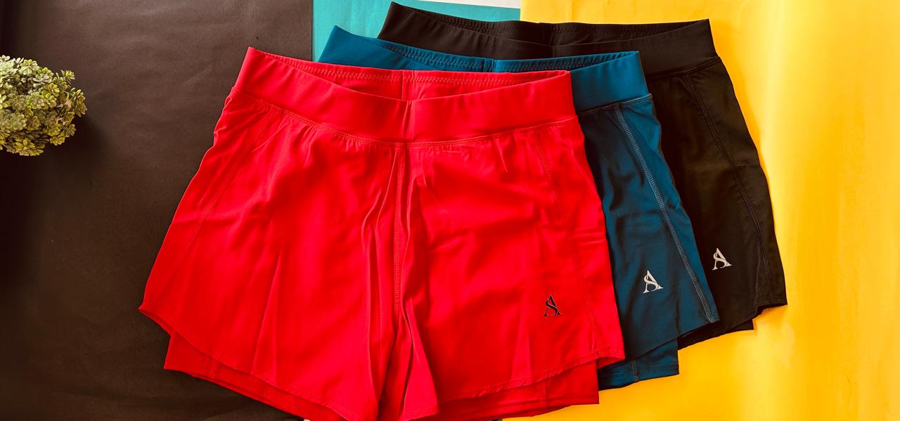 Women Sports wear, Shorts with tighty, Aryan Sports