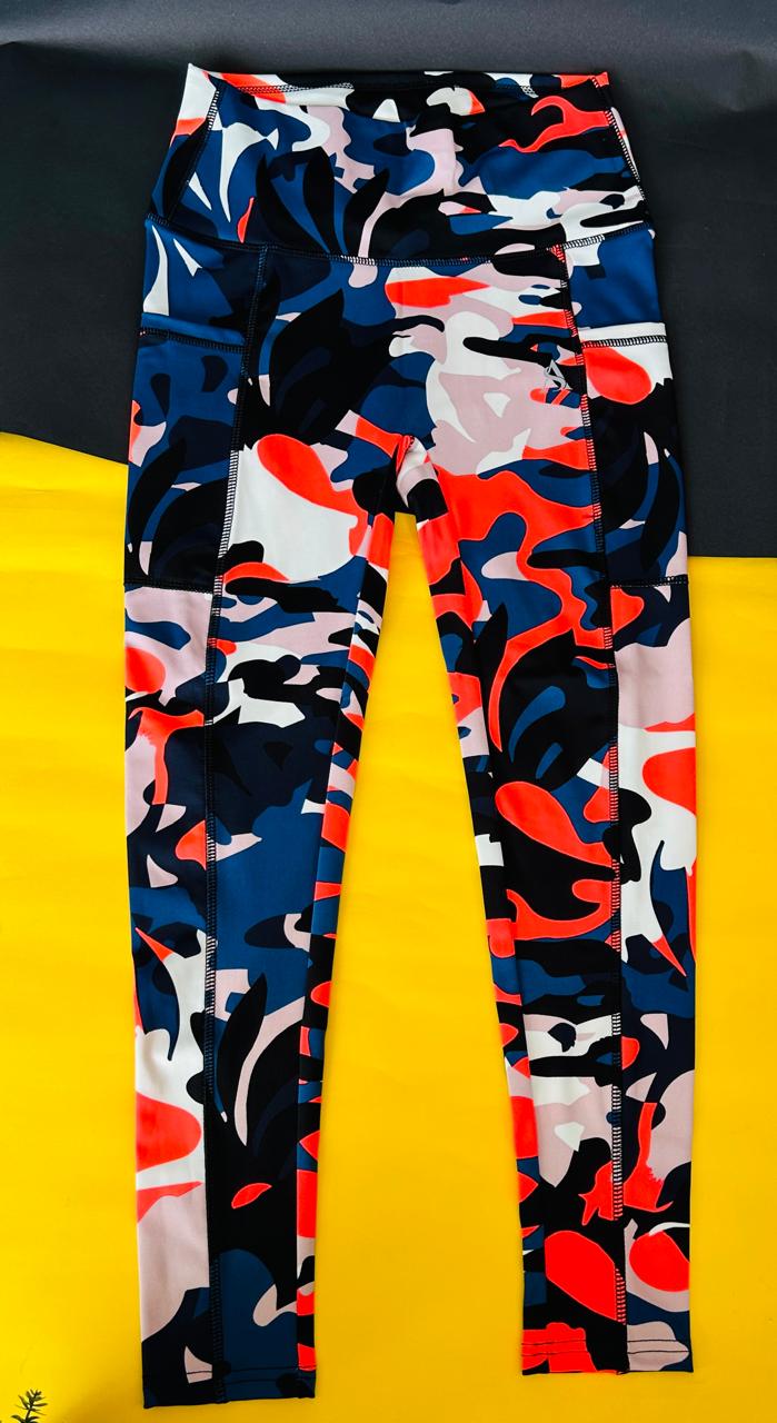 Sports Printed Jegging  Aryan Sports