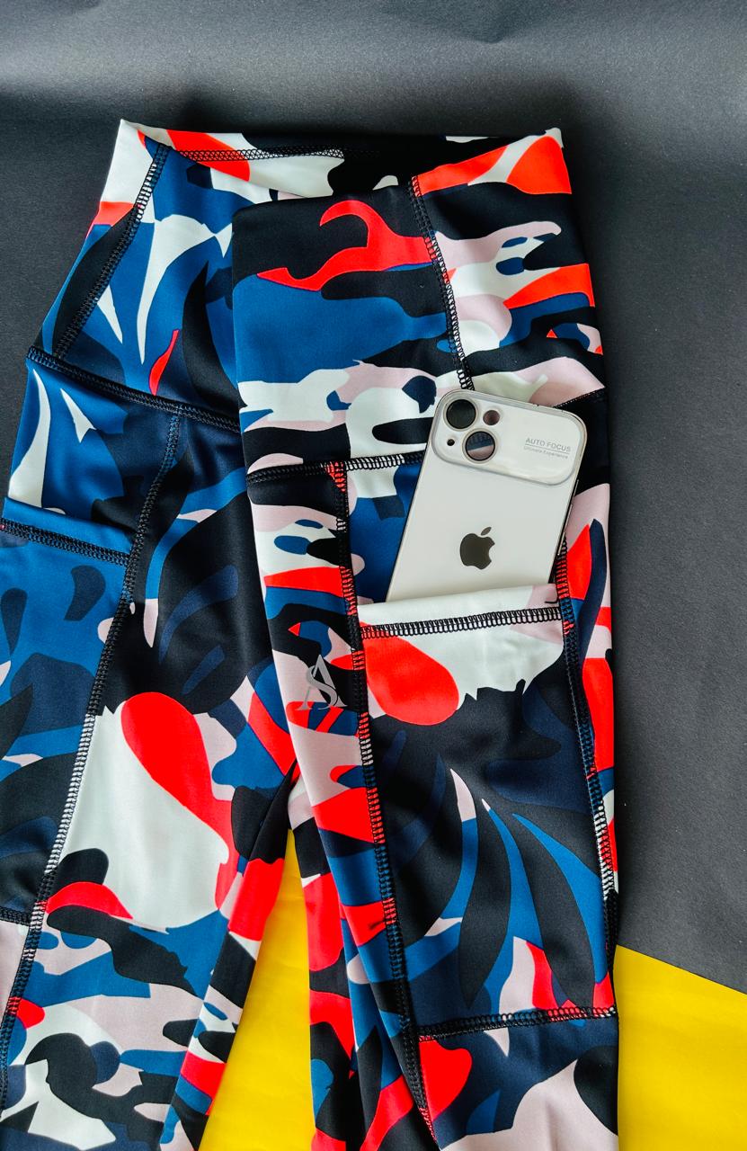 Sports Printed Jegging  Aryan Sports