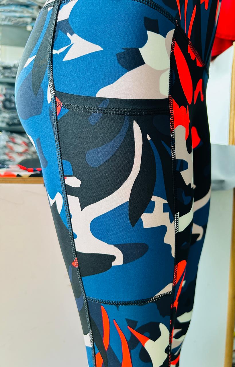 Sports Printed Jegging  Aryan Sports