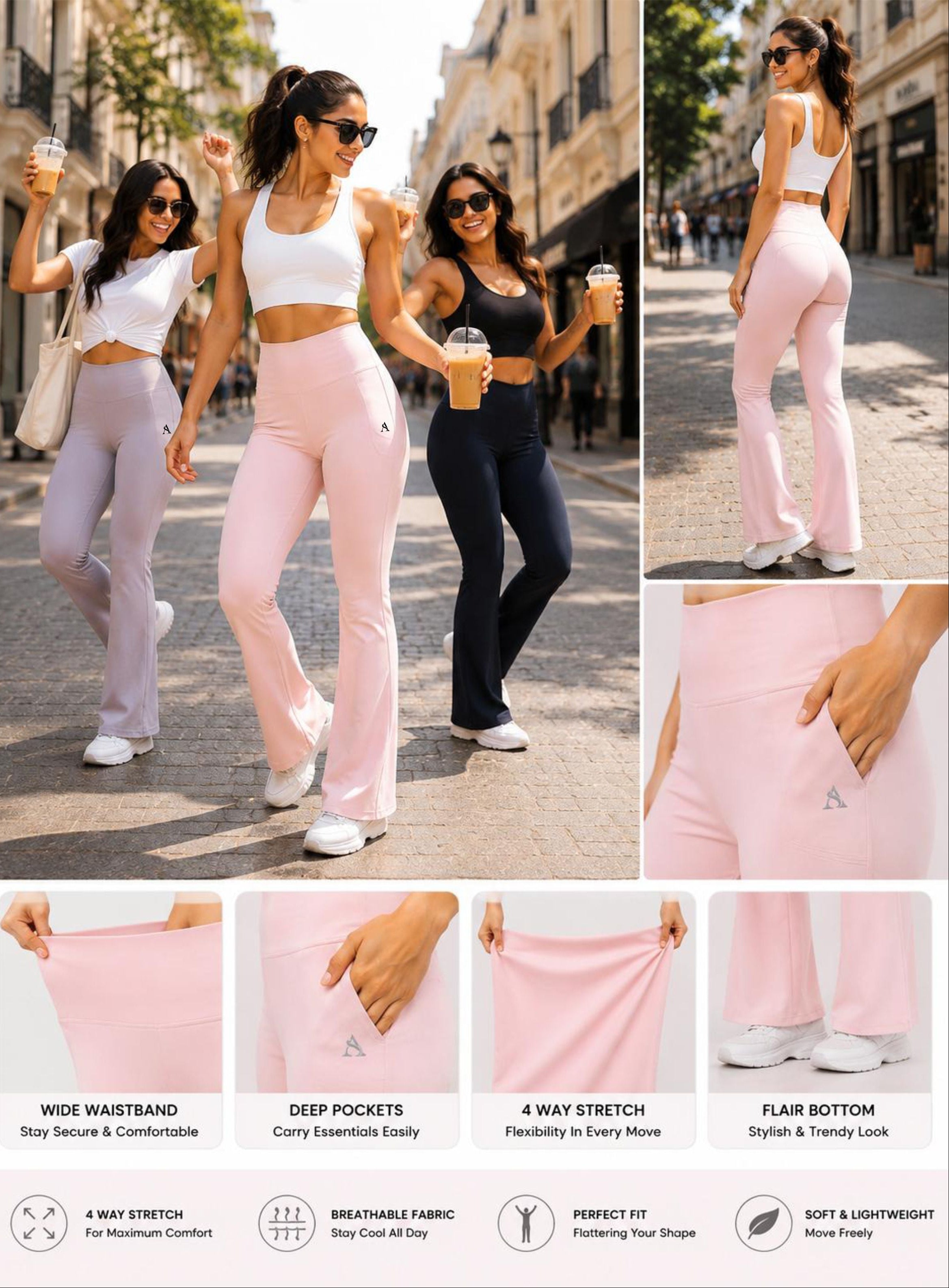 Women’s High-Waist Flare Pant