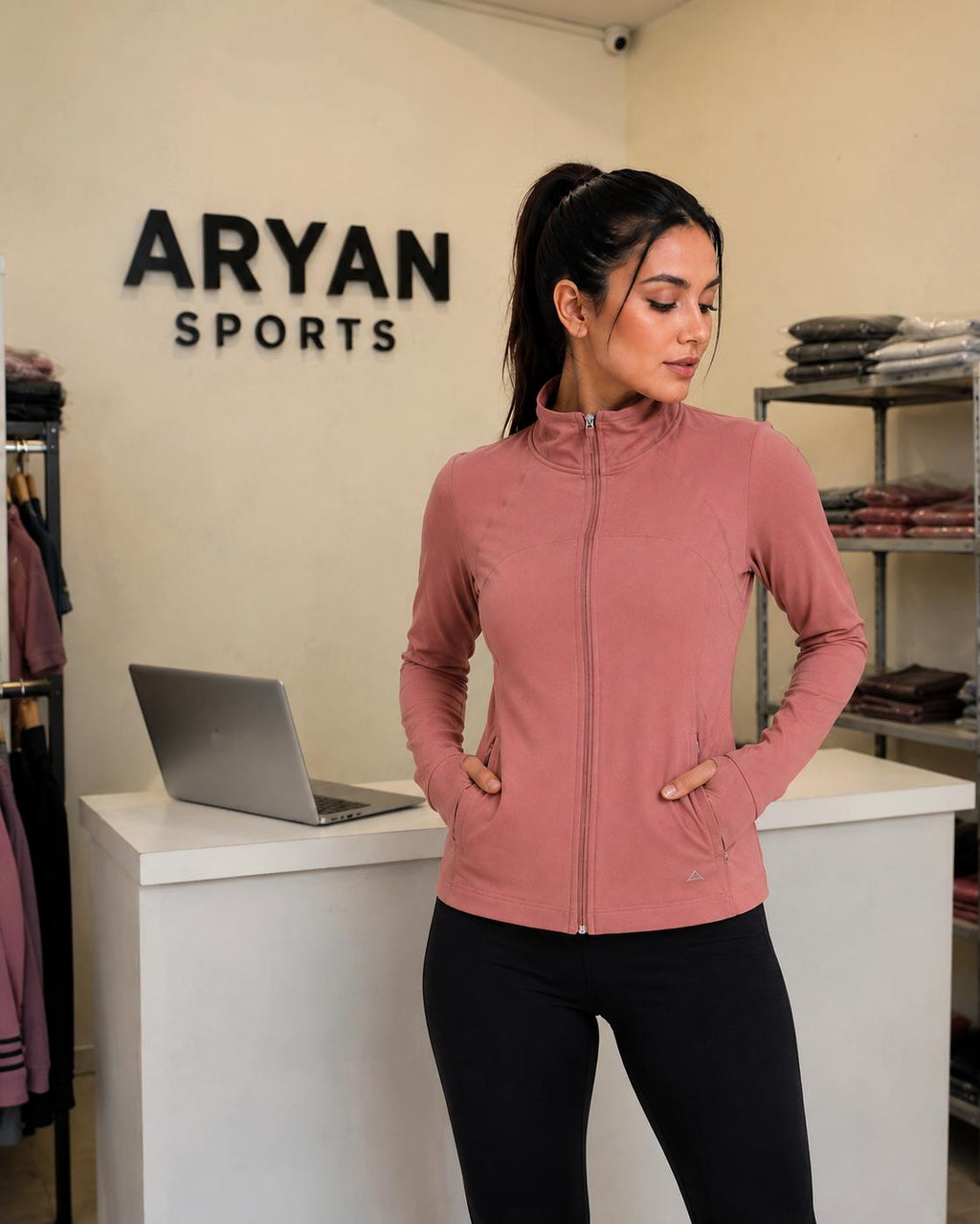 Women's Premium Sports Zipper Jacket