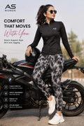 Women's Printed Gym Jeggings