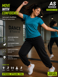 Women’s Performance Sports T-Shirt – Quick Dry, Breathable & Stretchable