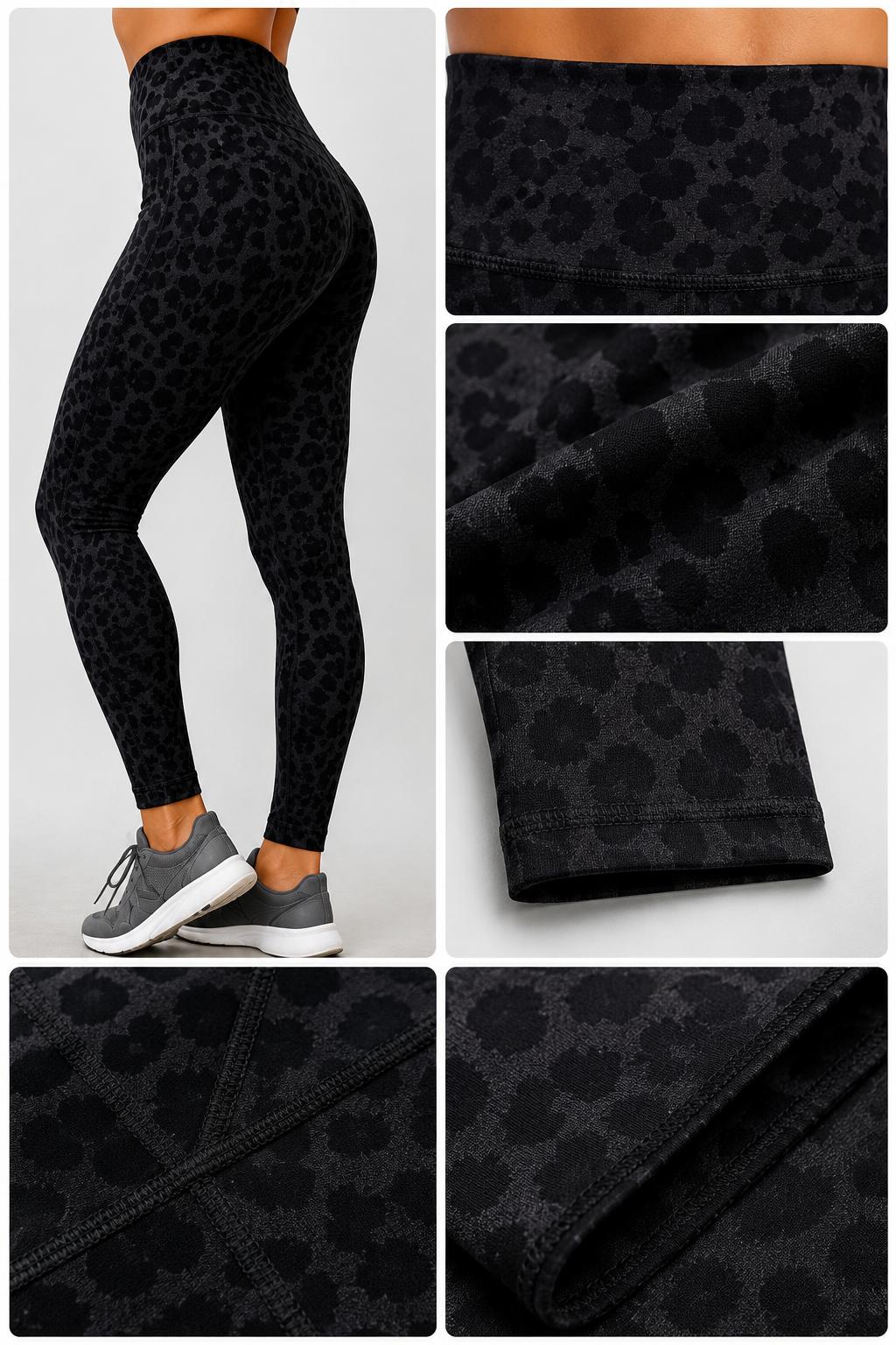 High-Waist Printed Active Jegging | Gym, Yoga & Running Leggings