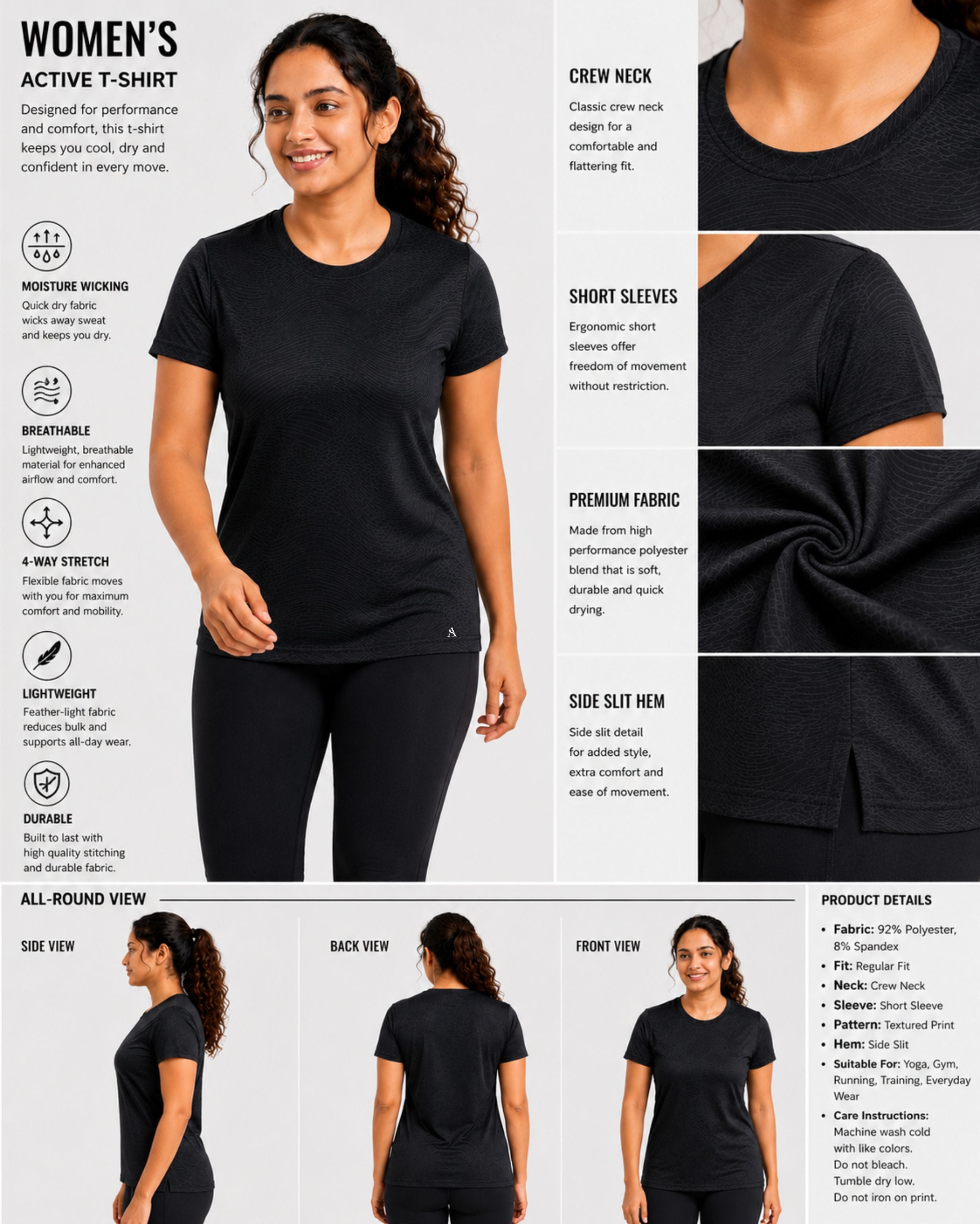 Women’s Active Performance T-Shirt
