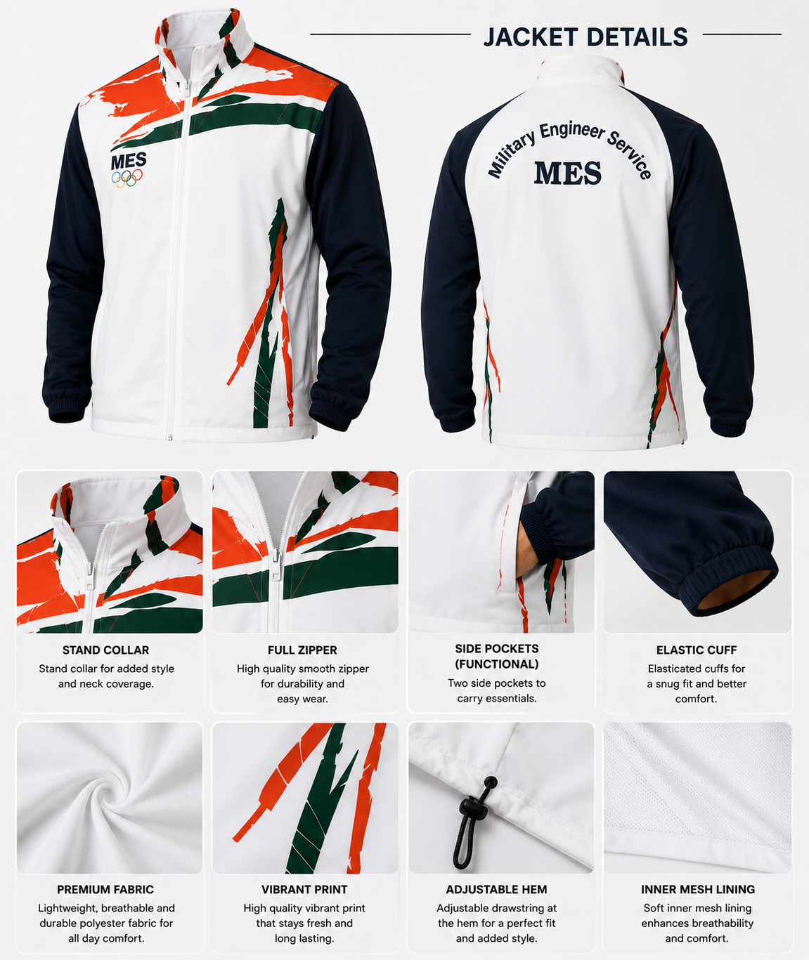 Track Suit for defence services...