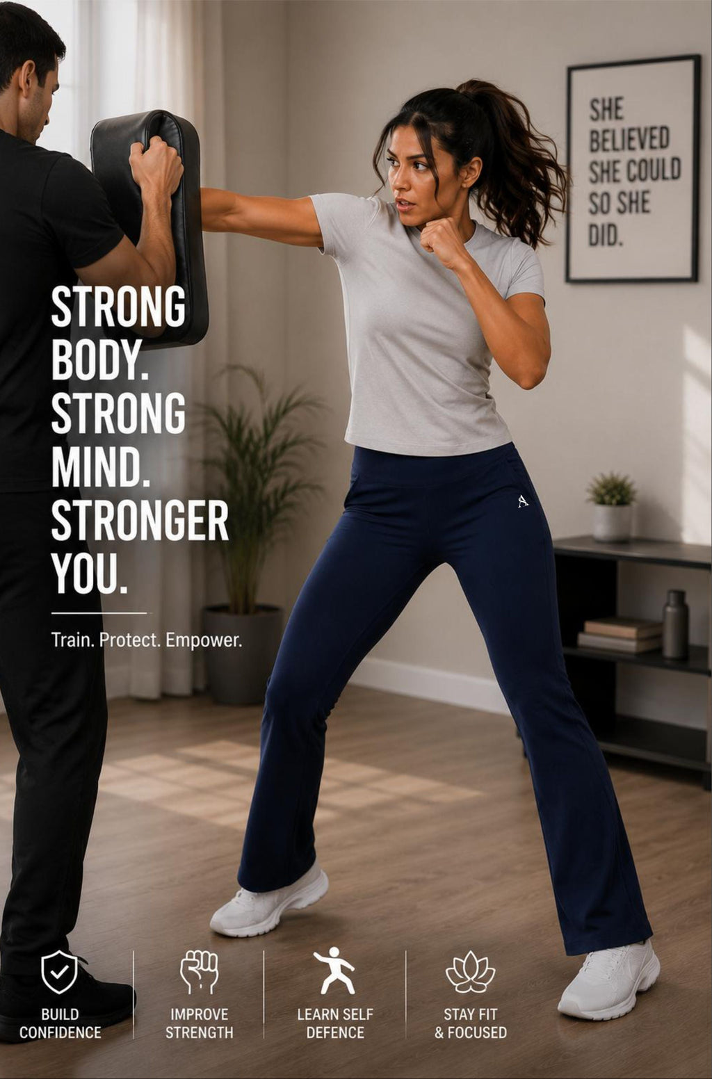 High-Waist Flare Pant
