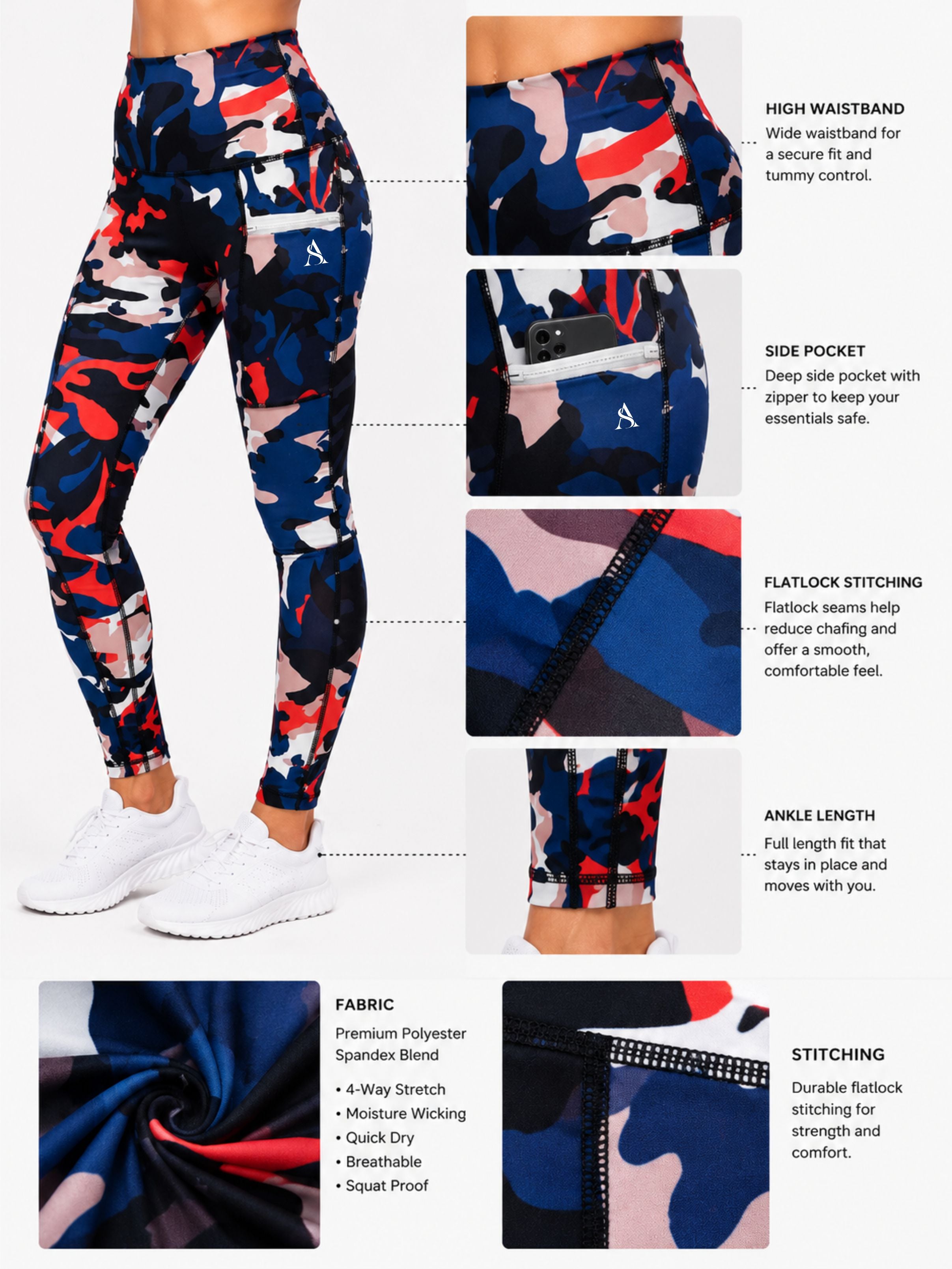 Women’s Printed Performance Jeggings